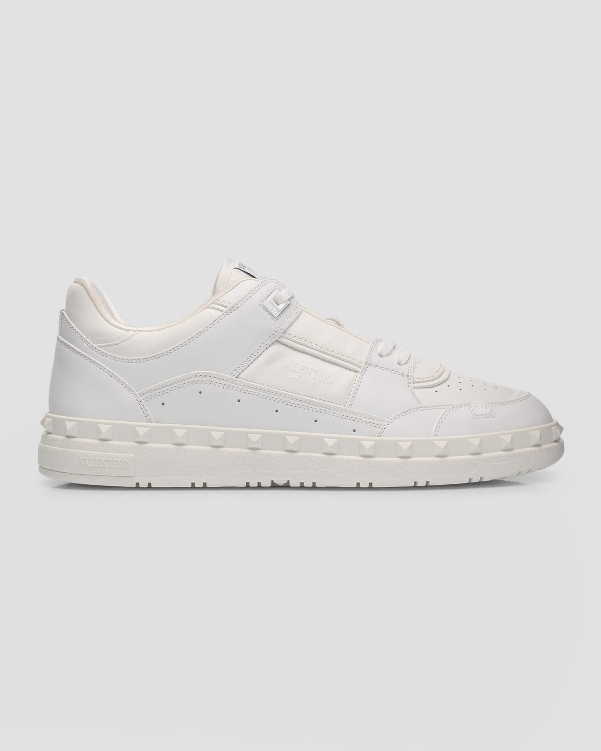 スニーカー VALENTINO GARAVANI Men Sneakers Yellow Cream 2Y0S0H01UAK GF9 Valentino Garavani One Stud Mid-top men's leather sneakers