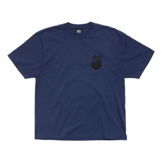 St&uuml;ssy 8 Ball T-Shirt Midnight 1905022-MIDN