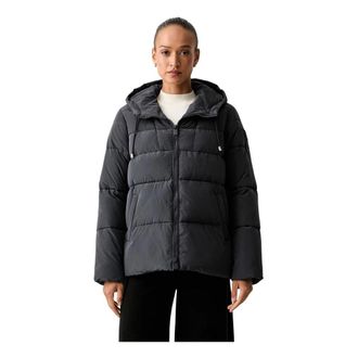 Pinko Pinko - Eleodoro Quilted Jacket - Dames - Jassen - Grijs - Maat: 2XS Nylon