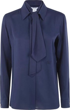 Max Mara Shirts - Dames - Overhemden - Blauw - XS - Overhemden