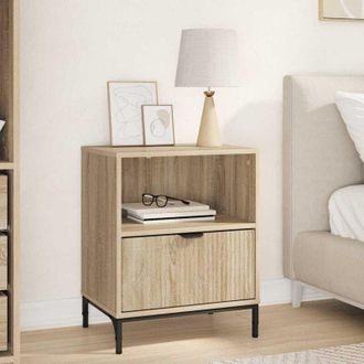 vidaXL vidaXL Comodino rovere sonoma 49 x 36 x 61 cm Legno multistrato