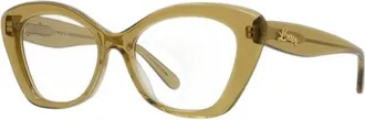 Loewe LW50067I096 Cat-Eye Acetate Eyeglasses - Green