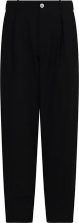 Emporio Armani Polyester Technische Stof Broek met Zakken - Heren - Straight fit broeken - Zwart - M - Polyester - Broeken