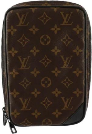 Louis Vuitton Pre-owned Fabric louis-vuitton-bags - Dames - Vintage Tassen - Bruin - ONE Size - Vintage