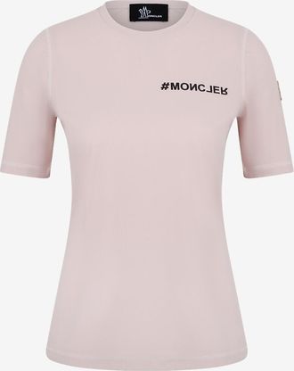 Moncler T-Shirt aus technischem Jersey mit Logo Day-Namic