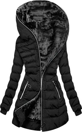 Generic Womens-Quilted-Jackets-Black-Coat-Women-Wool-Coats-for-Uk-Wool-Coat-Women-Coats-for-Uk-Long-Leather-Coat-Long-Winter-Coats-for-Women-Uk-Padded-Jackets