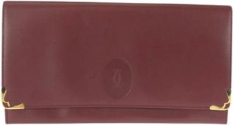 Cartier Pre-owned Clutches, female, Red, Size: ONE SIZE Pre-owned Vintage Clutch