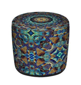 OEM Puf Cil&iacute;ndrico Codura Gr Barcelona De 40x40 Cm