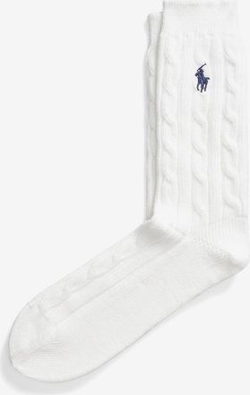 Polo Ralph Lauren Zopfstrick-Baumwollsocken Pony
