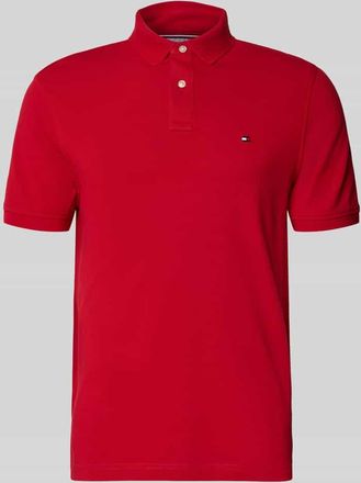 Tommy Hilfiger Regular Fit Poloshirt aus Baumwoll-Mix in Rot, Gr&ouml;&szlig;e XXL
