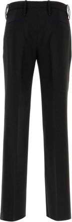 Burberry Mens Virgin Wool Trouser Black