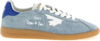 Dsquared2 Light Blue Lace-Up Sneakers