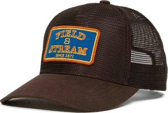 Field & Stream Mens Uncle Roberts Cap, Chocolate Brown, One Size