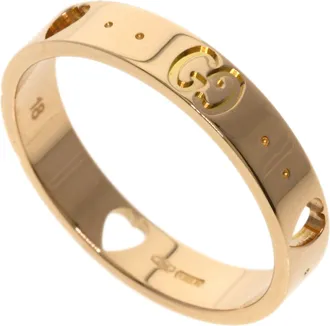 Gucci Pink Gold (18K) Band Ring (Pre-Owned)