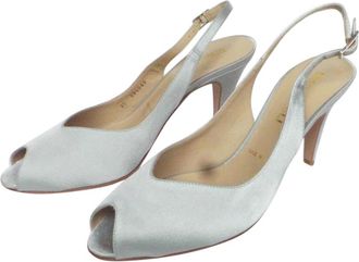 Bruno Magli Bruno Malgi satin sling back shoes Size 37