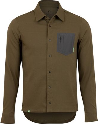 Pearl Izumi Mens Canyon Alpha Long-Sleeve Bike Top Green XXL