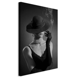 Artgeist Imagen - Elegancia Negra (1 Parte) Vertical
