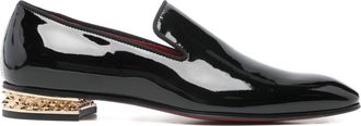 Christian Louboutin Dandy Rocks Patent Leather Loafers-Uomo