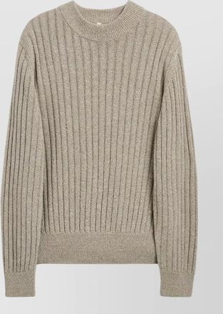 Sunflower linen cotton monn long sleeve sweater