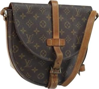 Louis Vuitton Pre-owned Cross Body Bags, female, Brown, Size: ONE SIZE Pre-owned Chantilly GM Shoulder Bag