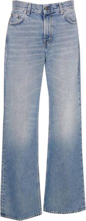 Haikure Light Blue Flared High Rise Jeans