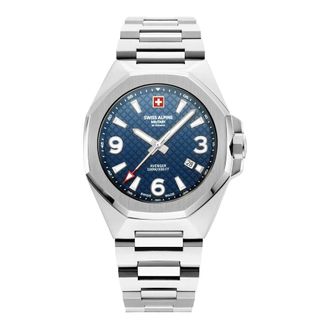 Swiss Alpine Military Avenger Horloge - Heren - Accessoires - Grijs - Maat: ONE Size