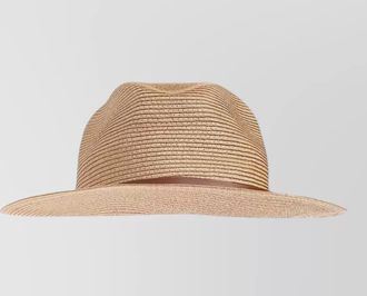 Emporio Armani wide brim fedora hat