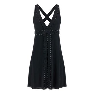 Giovanni Bedin Dames, Jurken, Zwart, Maat: 2XS Zijde