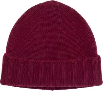 Drumohr Gorro de cachemira - Accessories - Hombre - Rojo - ONE SIZE