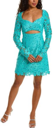 Zac Posen 3D Guipure Lace Mini Dress
