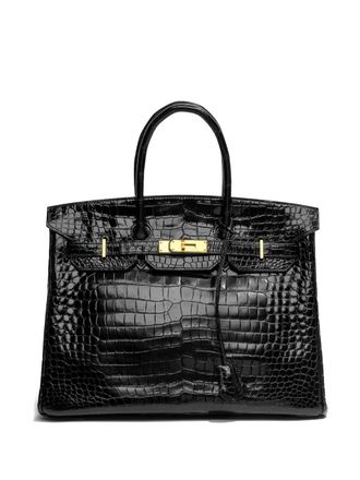 Herm&egrave;s 2010 35 Birkin leather tote bag - Black