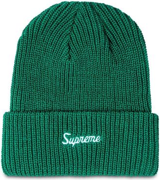 SUPREME loose gauge beanie - unisex - Acrylic - One Size - Green
