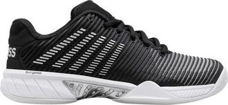 K-Swiss Womens Hypercourt Express 2 - Tennis Shoes Silver /Black/White Size 10.0