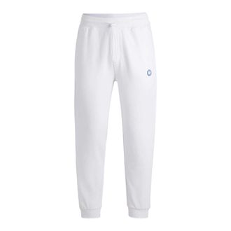 HUGO BOSS Hugo Heren Nompio Joggingbroek (Wit)