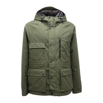 Woolrich Light Padded Jacket Green Mountain Cotton