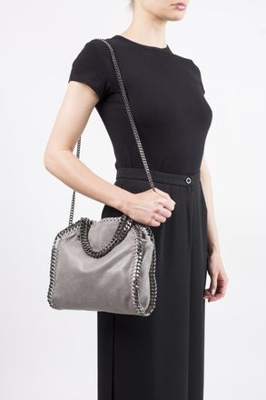 Stella McCartney Falabella Shoulder Bag, Womens, Grey