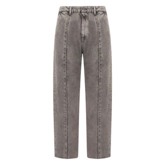 Diesel Straight Jeans, male, Gray, Size: W29 Straight Jeans