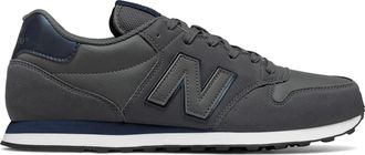 New Balance Sneaker NEW BALANCE 500, Herren, Gr. 46,5, dunkelgrau, na, Synthetik, Textil, Schuhe Sneaker