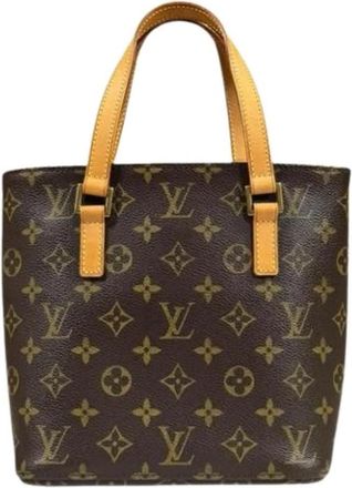 Louis Vuitton Pre-owned Vintage Monogram Tote Bag - Dames - Vintage Shopper - Bruin - ONE Size - Vintage