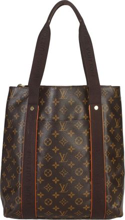 Louis Vuitton Brown Canvas Monogram Cabas Beaubourg (Authentic Pre-Loved)