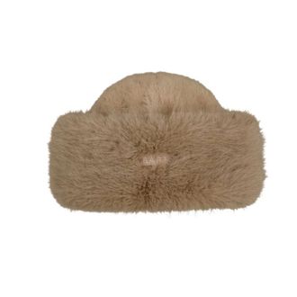 Barts Angeliqa Hoed - Dames - Accessoires - Beige - Maat: ONE Size Poliester