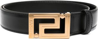 Versace Satin-Finish Silk And Nylon Belt