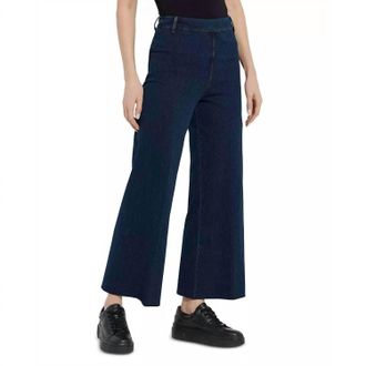 Lyss&eacute; Erin High Waist Wide Leg Jeans In Indigo