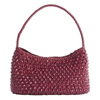 Dragon Diffusion Basil Cactus Shoulder Tote - Dames - Tassen - Rood - Maat: ONE Size Zijde