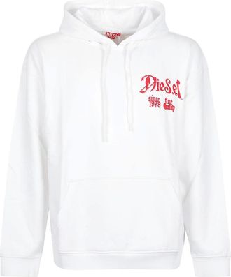 Diesel Uomo, Felpe, Bianco, XL, new