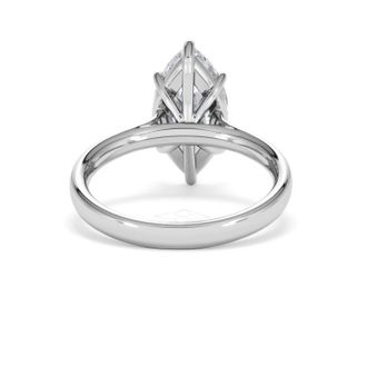 The Diamond Store Amora Marquise 3.00ct Lab Diamond Engagement Ring G/VS Set in Platinum