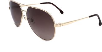 Carrera Womens 63 mm Gold Sunglasses