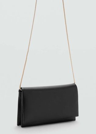 Mango Borsa a tracolla piccola nero - Donna - Taglia unica - MANGO