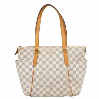 Louis Vuitton White Tote Bag (Pre-Owned)