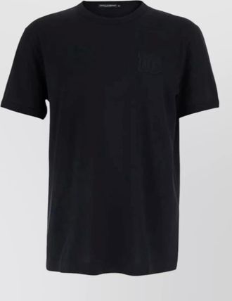 Dolce & Gabbana short sleeve crew neck jersey top